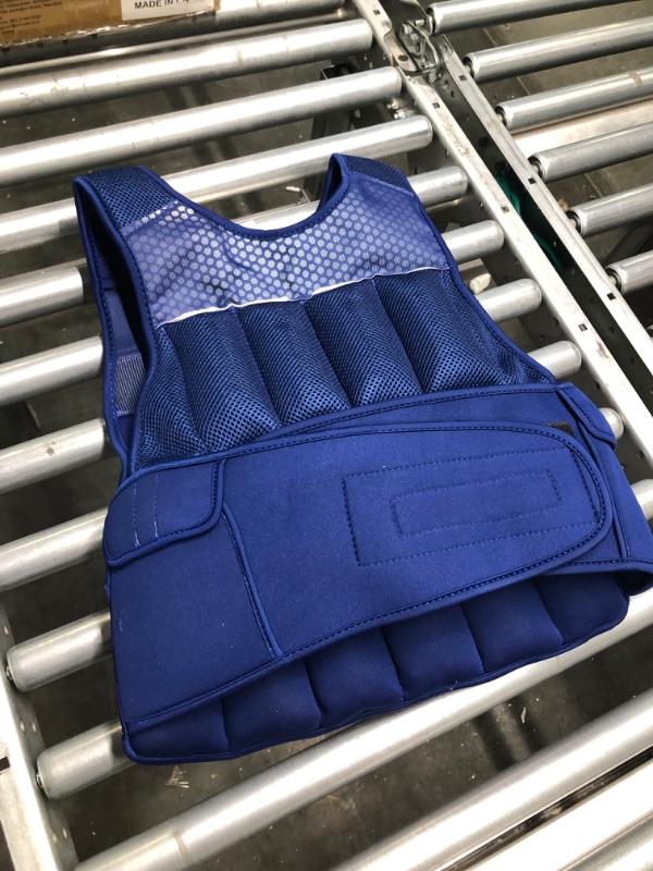 Photo 1 of Ativafit Adjustable Weighted Vest with Reflective Design 22 Lbs Workout Vest for Strength Training, Walking, Jogging, Weightlifting, Running Men Women Kids