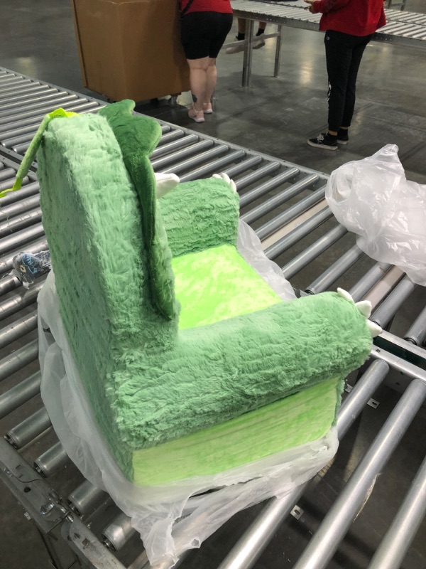 Photo 1 of Soft Landing Sweet Seats, Premium and Comfy Toddler Lounge Chair with Carrying Handle & Side Pockets – Dinosaur