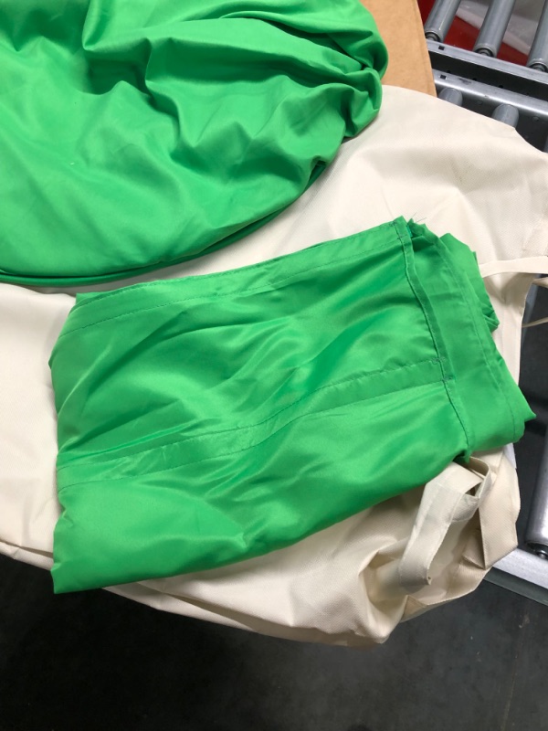 Photo 1 of RGTBANWPN Green Screen Chair, 59in Portable Green Screen Chair, Portable Background, 4.65ft Green Background Screen Portable, Chroma Key Green for Video Chat, Zoom, Green Screen Video Background.