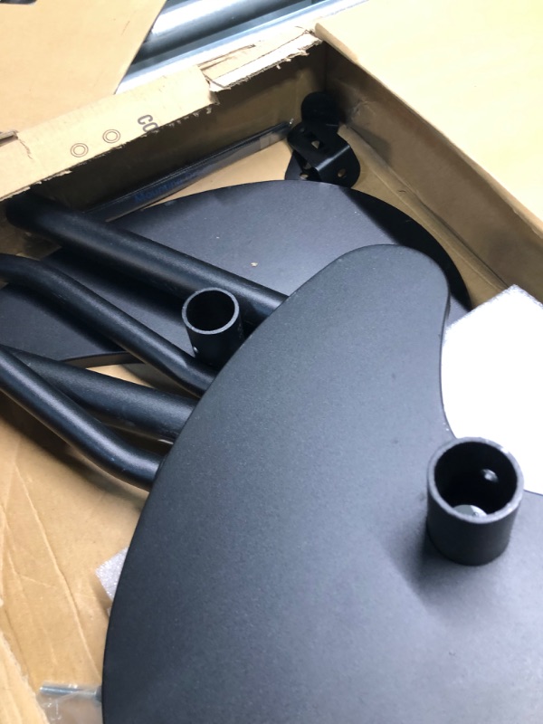 Photo 1 of Mounting Dream Height Adjustable Speaker Stands Mounts, One Pair Floor Stands, Heavy Duty Base Extendable Tube, 11 LBS Capacity Per Stand, MAX 40" Height Adjustment MD5401 (Speakers Not Included)