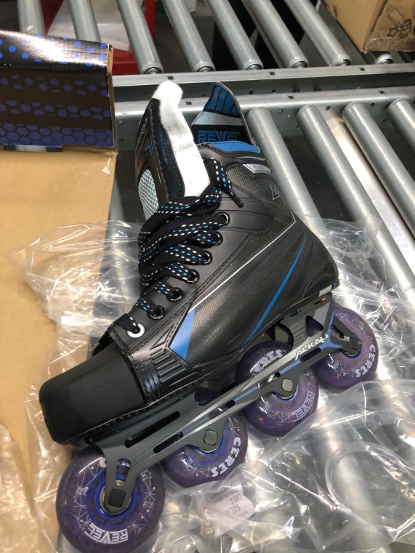 Photo 4 of Alkali Revel 3 Senior Adult Inline Roller Hockey Skates Skate Size 8.5 (Shoe 10)