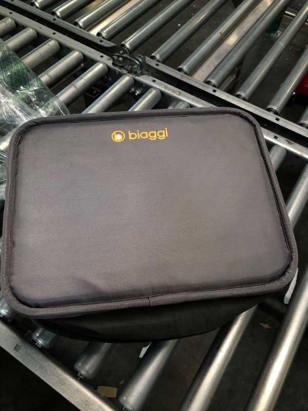 Photo 3 of Biaggi Zipsak Boost Rolling Folding Luggage with BONUS Packing Cube - Ideal for Carry-on Travel (Grey)