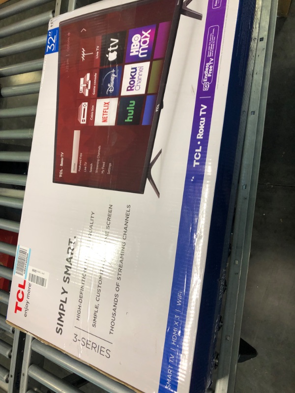 Photo 1 of TCL 32" Class 3-Series HD 720p LED Smart Roku TV - 32S355