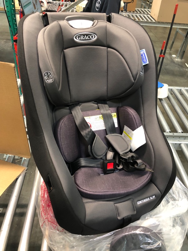 Photo 3 of Graco Contender Slim Convertible Car Seat, West Point