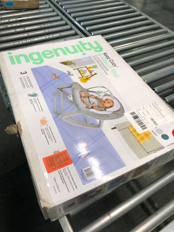 Photo 1 of Ingenuity Keep Cozy 3-in-1 Grow with Me Baby Bouncer, Rocker &#38; Toddler Seat - Weaver