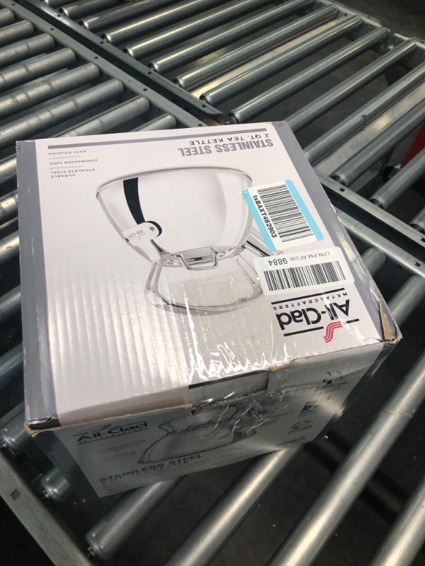 Photo 2 of All-Clad E86199 Stainless Steel Tea Kettle, 2-Quart, Silver