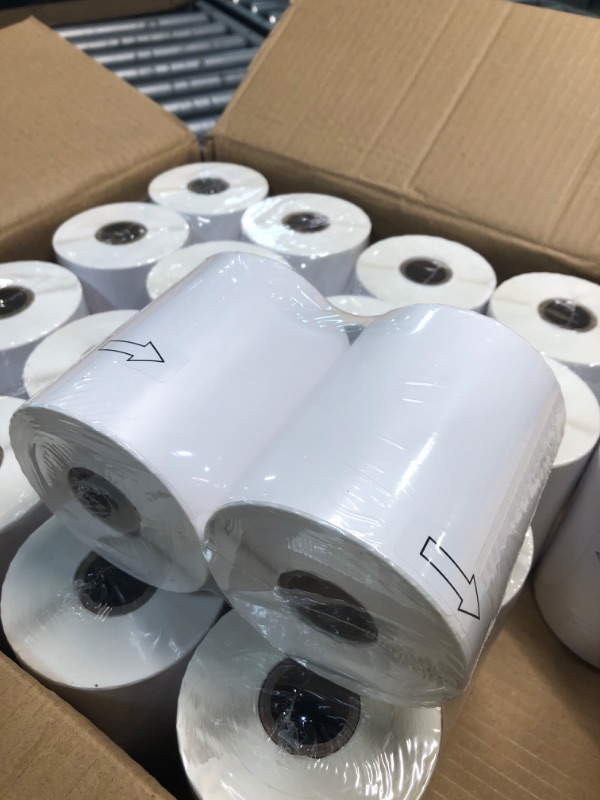 Photo 4 of Coreless Thermal Paper Rolls (20 Rolls)