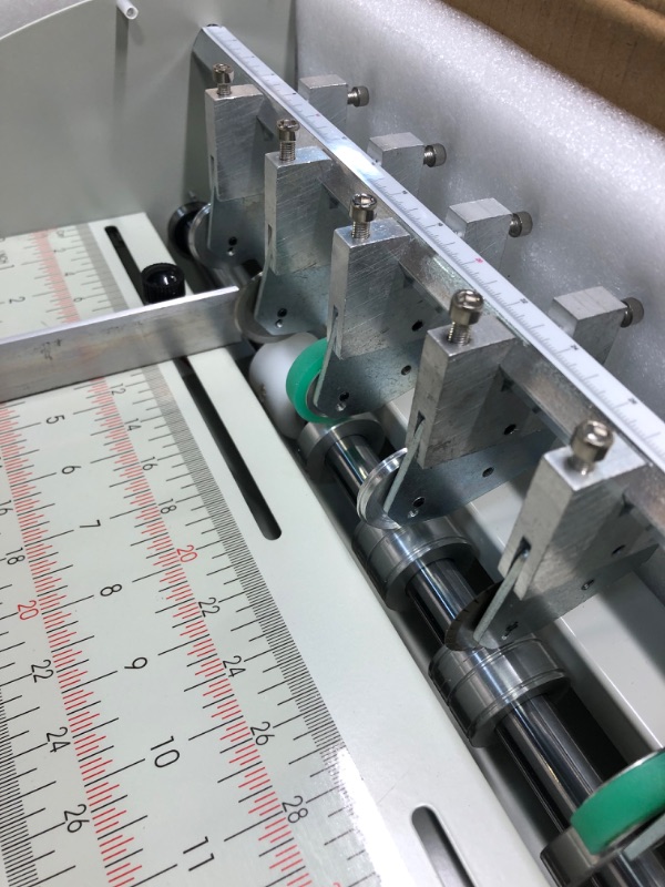 Photo 1 of Mxmoonant 3-in-1 Electric Creasing Machine 18 1/2"(470mm) Paper Creaser Scorer Perforator Cutter for Cards Invitations Tickets
