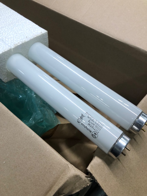 Photo 4 of Westinghouse F30T12/CW (2 Pack) 30 Watt T12 Fluorescent Tube Light Bulb 30W F30T12 Cool White 4100k (2) Replaces F30T12/CW/RS/ALTO F30T12/SPEC41/RS F30T12/CW/RS/UPC F30T12/SP41/RS F30T12/RS/KB/ECO