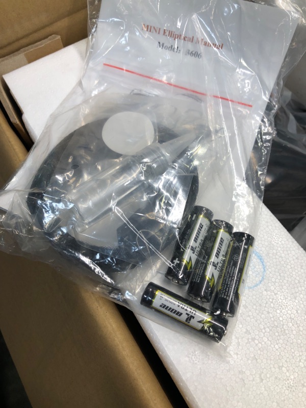 Photo 1 of Niceday Under Desk Elliptical, Mini Seated Elliptical Bike with Bluetooth & APP, Magnetic Pedal Leg Exerciser with 8 Adjustable Resistance & Detachable Backlit Display Niceday-3606