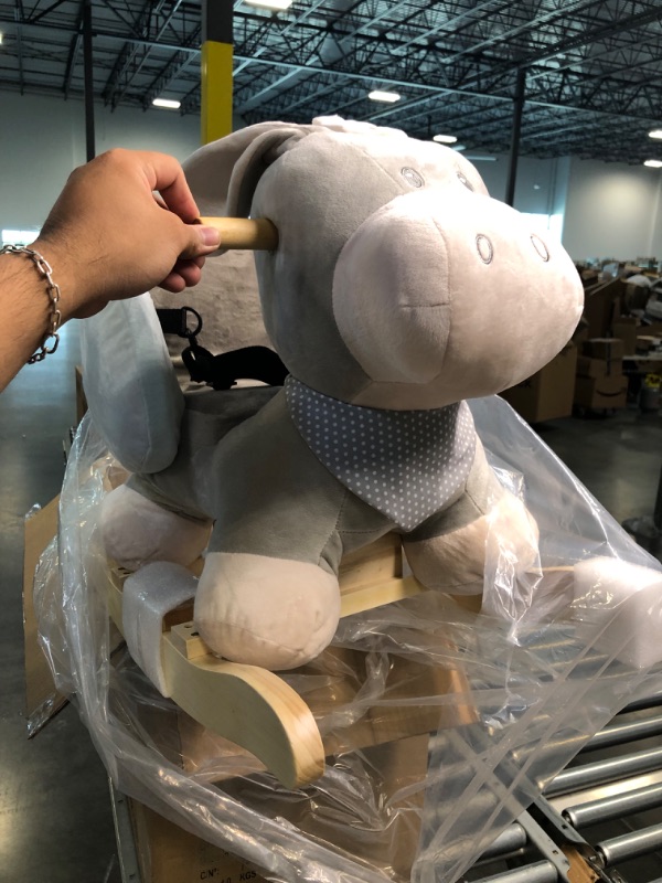 Photo 1 of Nattou Rocking Animal for Children, Cappuccino The Donkey, 10-36 Months, 62 x 32 x 50 cm, Beige, 211505
