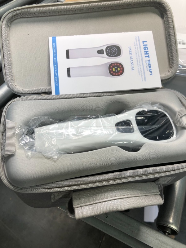 Photo 1 of Cold Laser Human/Vet Device with LED Display Targets Joint and Muscles Directly for Pain ReliefInfrared Light(2x808nm +12X650nm)