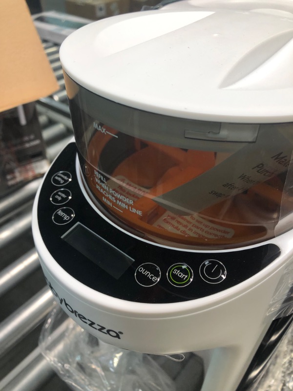 Photo 5 of  Baby Brezza Formula Pro Advanced Formula Dispenser Machine - Automatically Mix a Warm Formula Bottle Instantly - Easily Make Bottle with Automatic Powder Blending