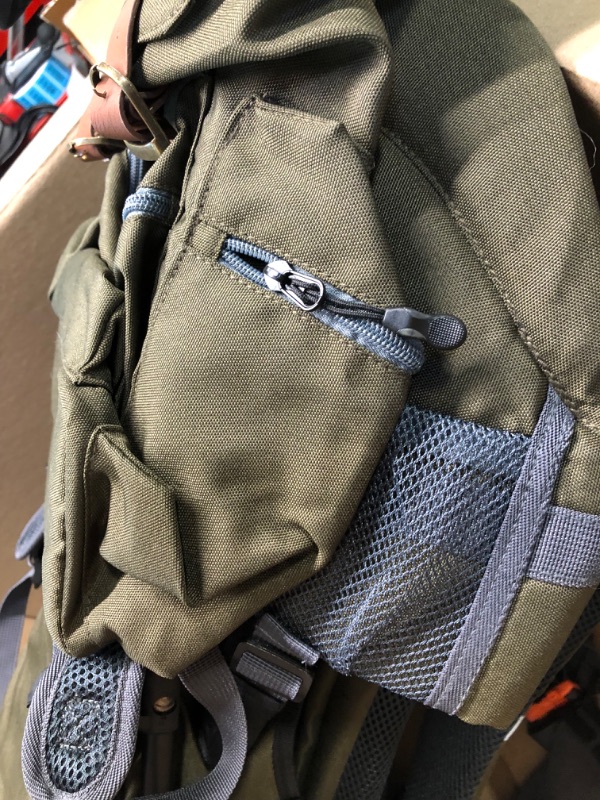 Photo 1 of ClevrPlus Urban Explorer Child Carrier Hiking Baby Backpack, Olive Green