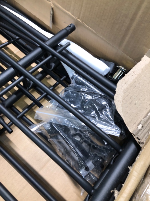 Photo 1 of AKHAL-TEKE Roof Rack Basket, Upgraded 64"x 39"x 4" Roof Rack Cargo Carrier with 3' X 4' Super Duty Bungee Cargo Net, 2 pcs Ratchet Strap Fits for SUV Truck Cars 64" Cargo Basket + Net