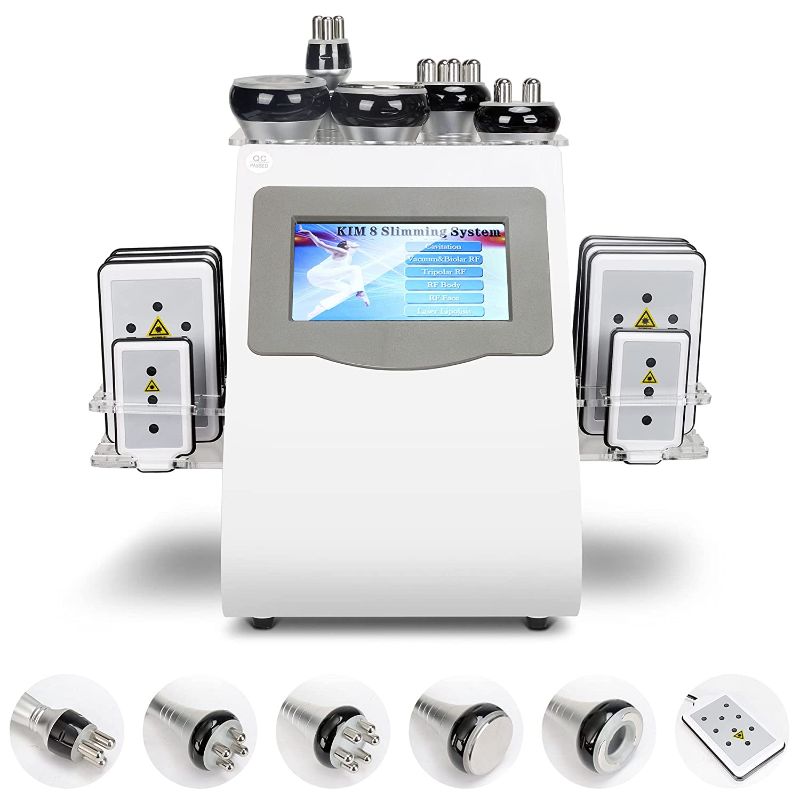 Photo 1 of Cavitation Machine, Body Sculpting Machine, Body Machine Professional Beauty Equipment for Home Salon Use 110V Skin Care Tool for Face, Arm, Waist, Belly, Leg
