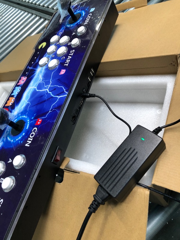 Photo 2 of RegiisJoy?8000 Games in 1 ? Arcade Game Console WiFi Function Pandora's Box 18S Classic Retro Game Machine for PC & Projector & TV,1280X720,Search/Hide/Save/Load/Pause Games,Favorite List 8000+wifi