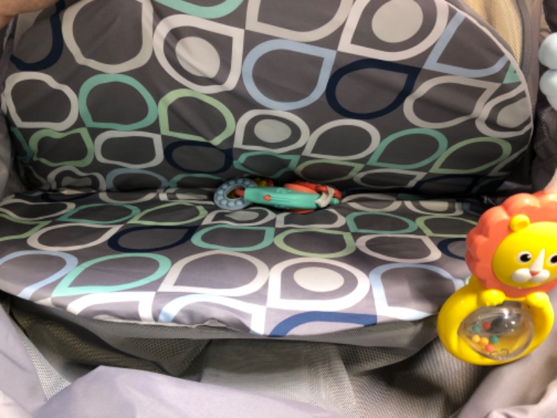 Photo 4 of Fisher-Price On-the-Go Baby Dome Bubbles, travel portable play space and napping spot with canopy [Amazon Exclusive]