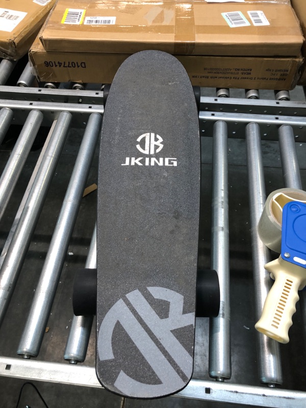 Photo 1 of Electric Skateboard Electric Longboard with Remote Control Electric Skateboard,350W Hub-Motor,12.4 MPH Top Speed,5.2 Miles Range,3 Speeds Adjustment,12 Months Warranty H2S