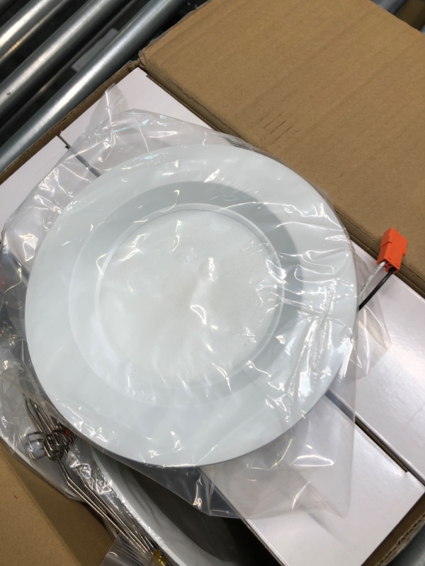 Photo 1 of Amico 5/6 inch 5CCT LED Recessed Lighting 16 Pack, Smooth Trim, Dimmable, IC & Damp Rated, 12.5W=100W, 950LM Can Lights, 2700K/3000K/4000K/5000K/6000K Selectable, Retrofit Installation - ETL & FCC
