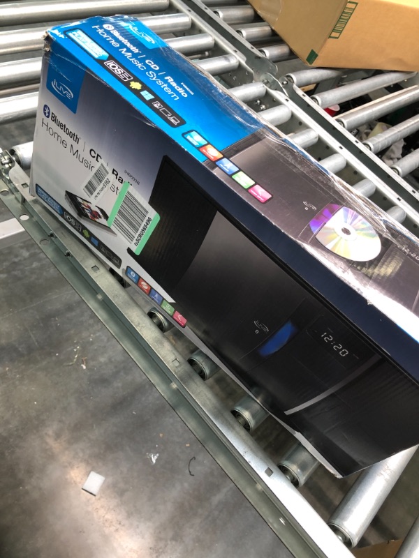 Photo 1 of iLive iHB603B Wireless Bluetooth Speaker System with CD Player and FM Radio Black