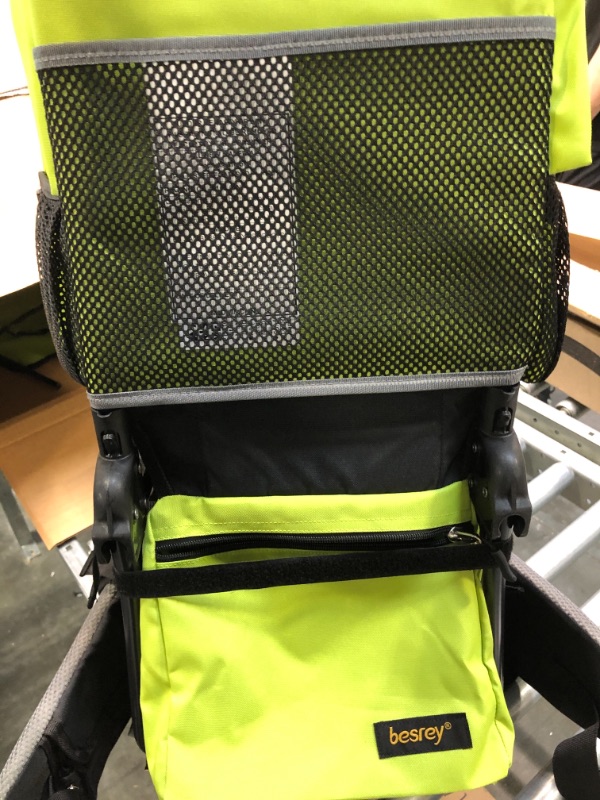 Photo 1 of Besrey Baby Backpack Carrier for Hiking Toddler Backpack Carrier Child Carrier Green