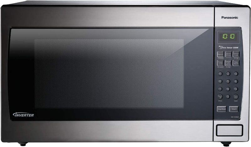 Photo 1 of Panasonic Microwave Oven & Microwave Oven NN-SN966S Stainless Steel Countertop/Built-In with Inverter Technology and Genius Sensor, 2.2 Cubic Foot, 1250W