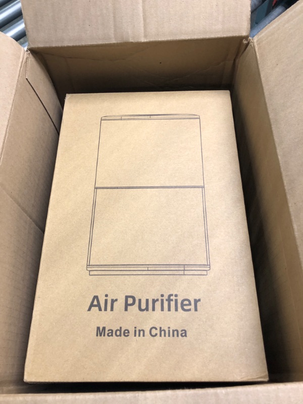 Photo 4 of Cwxwei Air Purifiers for Bedroom Home,Max Up to 825 sq ft,True H13 HEPA Filter,For Pet Dander,Smoke,Odor,Dust,Allergens,Mold,Wildfire Particles.24dB Quiet Air Purifier,Desktop Air Cleaners,SY910 White1