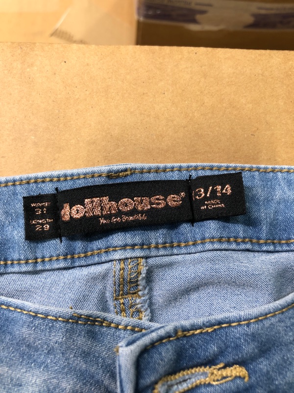 Photo 5 of dollhouse Women's Curvy Skinny Jean 13 Andes