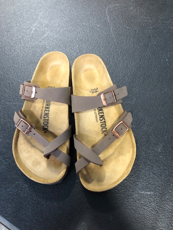 Photo 2 of Birkenstock Women's, Mayari Thong Sandals 5-5.5 Mocha