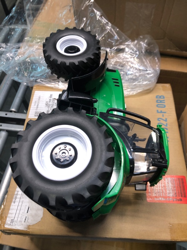 Photo 1 of Boley Mighty Wheels Green Farm Tractor Toy - 1 Pk Light & Sound Tractor Toys for Boys & Girls Ages 3+