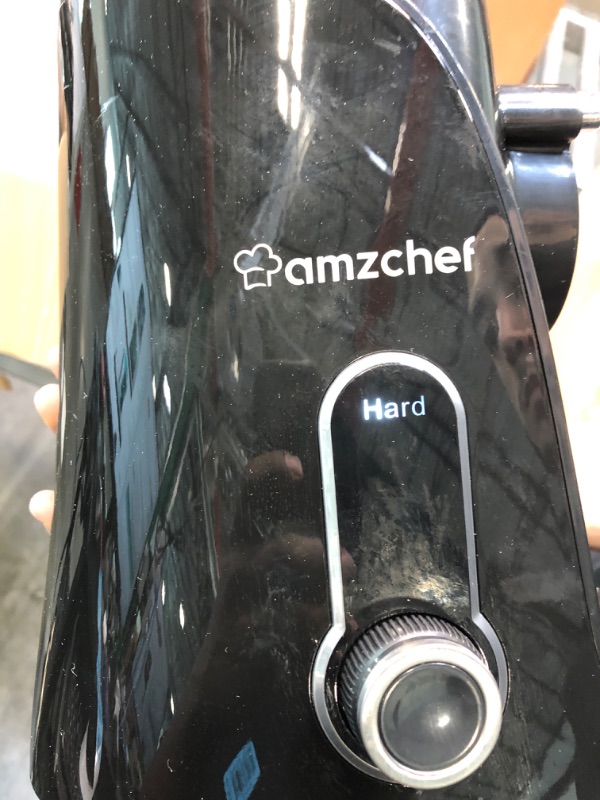 Photo 3 of Juicer Machines,AMZCHEF Slow Masticating Juicer Extractor, Cold Press Juicer with Two Speed Modes, Travel bottle(500ML),LED display, Easy to Clean Brush & Quiet Motor for Vegetables&Fruits (Black)
