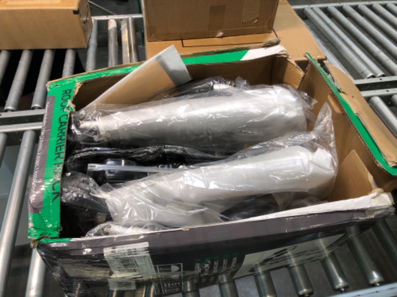 Photo 1 of LEADRACKS Kayak Roof Carrier Rack, Strong Aluminum Anti-Rust Universal Canoe, SUP, Ski, Surfboard, Kayak Rooftop Mount Carrier, Lightweight Kayak Holder, J-Style Folding Kayak Rack for Car, SUV, Truck For 2 kayaks