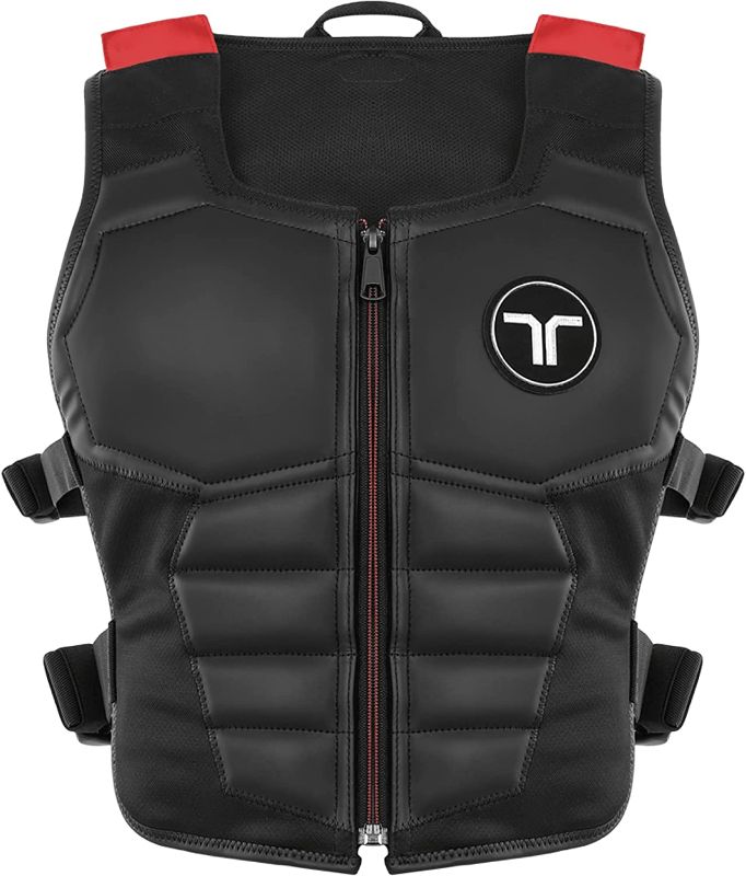 Photo 1 of bHaptics TactSuit X16 — Haptic Vest with 16 Vibration Motors for VR — with Audio Accessories and Replacement Lining
