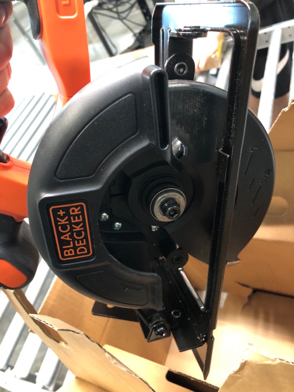 Photo 3 of BLACK+DECKER 20V MAX* POWERCONNECT 5-1/2 in. Cordless Circular Saw, Tool Only (BDCCS20B) Circular Saw Only