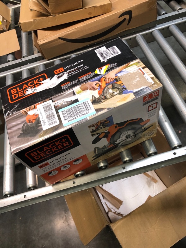 Photo 6 of BLACK+DECKER 20V MAX* POWERCONNECT 5-1/2 in. Cordless Circular Saw, Tool Only (BDCCS20B) Circular Saw Only