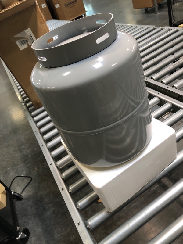 Photo 1 of GCCSJ Refrigerant Recovery Tank with 1/4 SAE Y Valve Double Valve Collar Design Reusable Save Valve-50 LB Capacity
