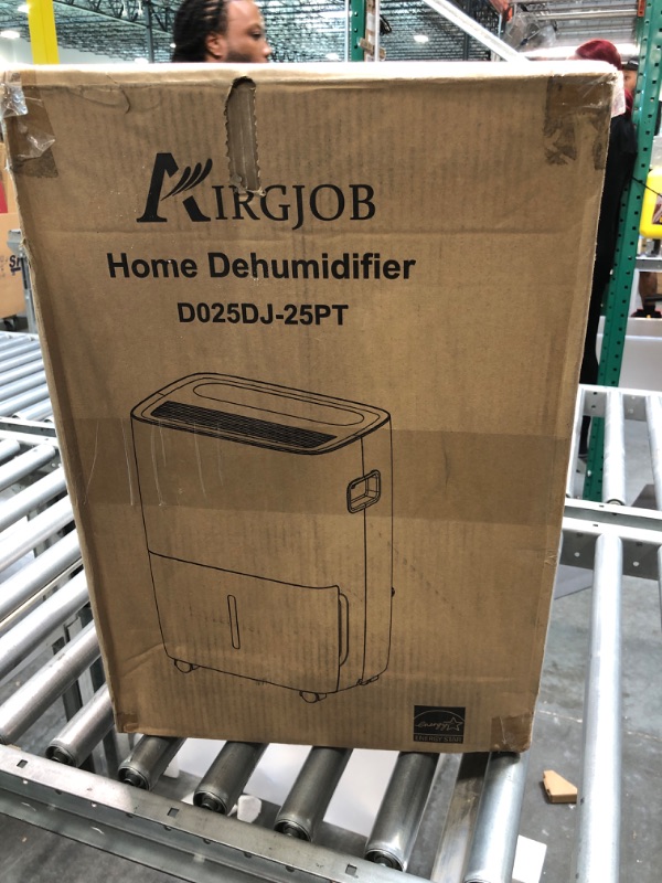 Photo 5 of 35-Pint Dehumidifier for Basement and Large Room - 2000 Sq. Ft. Quiet Dehumidifier for Medium to Large Capacity Room Home Bathroom Basements - Auto Continuous Drain Remove Moisture