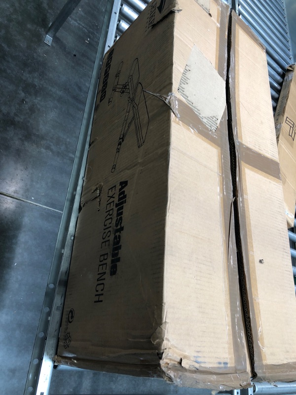 Photo 4 of leikefitness Adjustable Weight Bench Foldable Workout Exercise Bench with Automatic Lock for Upright Incline Decline and Flat Full Body Exercise GM58091(BROWN)