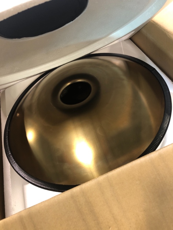 Photo 1 of AS TEMAN HANDPAN, 2022 Handpan drum instrument in G Minor 9 Notes 18 inches Steel Hand Drum