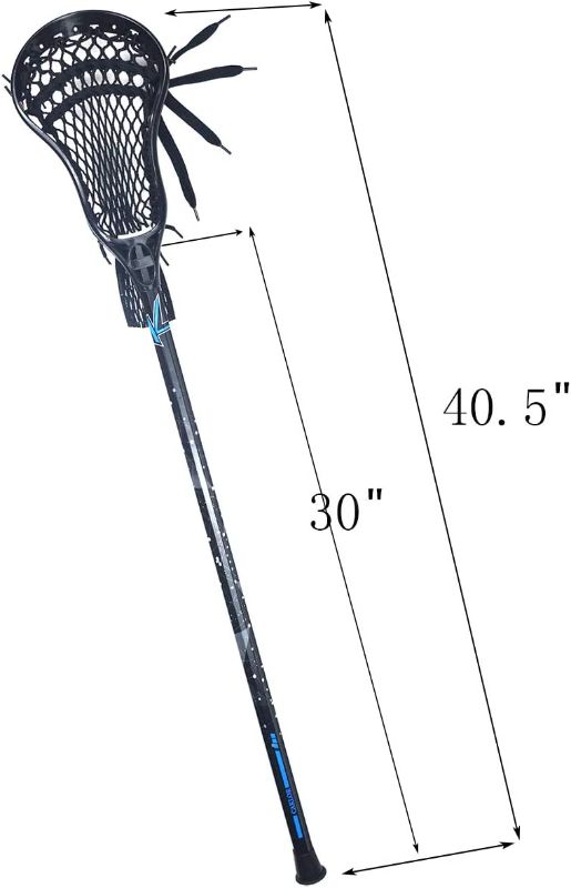Photo 1 of CAKLOR Lacrosse Complete Attack/Midfield Stick with Shaft & Head…
