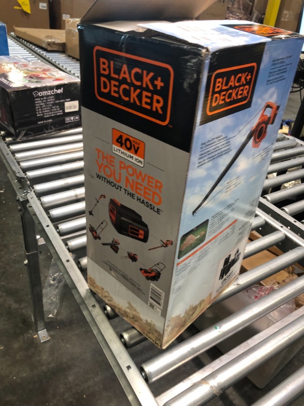 Photo 1 of BLACK+DECKER 40V Leaf Blower/Leaf Vacuum Kit, Cordless (LSWV36) Blower/Vaccum Kit