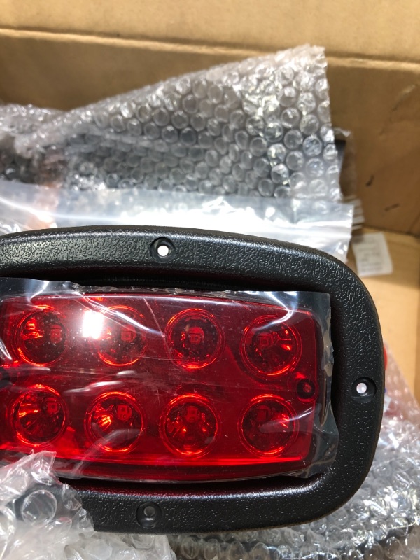 Photo 5 of AW Golf Cart Halogen Headlights & LED Tail Lights Kit DS Cart Lights, Only Compatible With Golf Cart Club Car DS 1993-UP Model