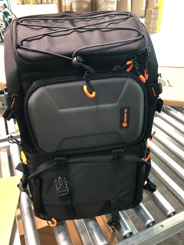 Photo 2 of TARION Pro 2 Bags in 1 Camera Backpack Large with 15.6 Laptop Compartment Waterproof Rain Cover Extra Large Travel Hiking Camer