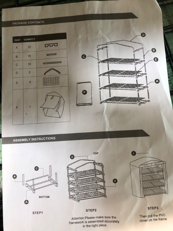 Photo 1 of 4 Tier Larger Greenhouse Pe Cover