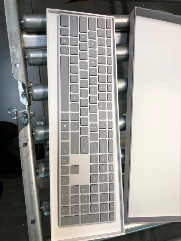 Photo 2 of Microsoft Surface Keyboard, WS2-00025, Silver