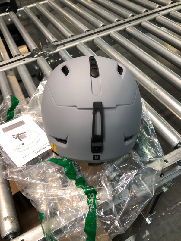 Photo 1 of Snow Helmet Size Med Gray.