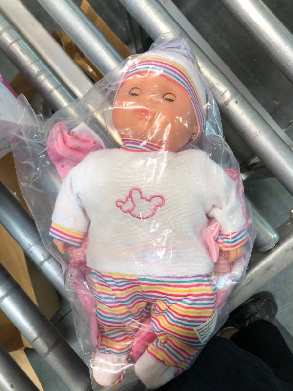 Photo 1 of Prextex Baby Doll w/ 12-pc Clothing Set | Baby Dolls Suitcase Set | Baby Doll Accessories | Baby Toy, Soft Baby Doll | Baby Doll Toys | Small Baby Doll | Toddler, Girl&Boy | Holiday, Birthday Gift