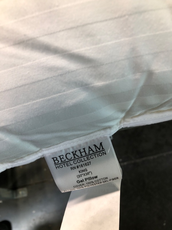 Photo 1 of Beckham Hotel Collection King Size 2 Gel Pillows.
