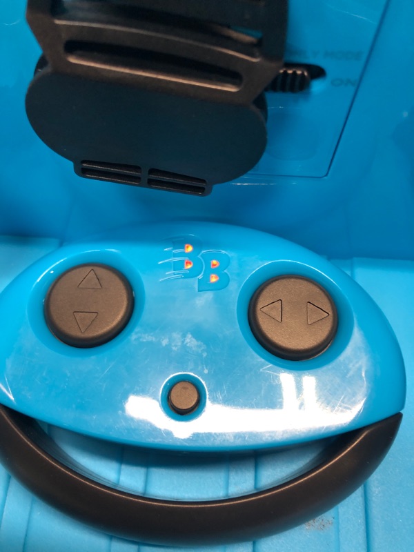 Photo 4 of Ride On Electric Bumper Car for Kids & Toddlers, 12V 2-Speed, Ages 1, 2, 3, 4, 5 Year Old Boys & Girls Toys : Baby Bumping Toy Cars & Remote - Gifts for 18 Months Boy Toddler-5 Years Birthday Gift Blue